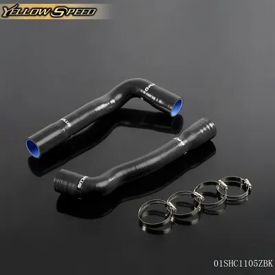 Silicone Radiator Hose Piping Black Fit For 1992-1999 BMW E36 M3 325i  Is  Ix • $32.10
