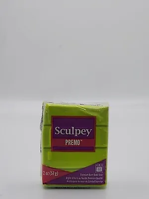 M01439 MOREZMORE Premo Accents Sculpey FLUORESCENT YELLOW 5310 2oz Polymer Clay • $5