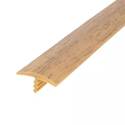 Outwater Plastic T Molding 3/4 Inch Wide Oak Woodgrain Flexible Polyethylene • $194.99