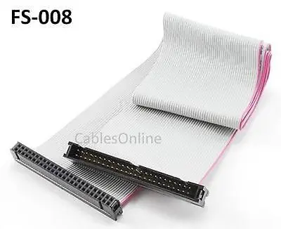 CablesOnline 23inch Internal IDC 50-Pin SCSI Male/Female Extension Ribbon Cable • $9.99