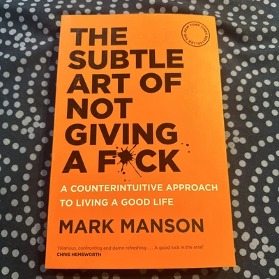 $9.10 • Buy The Subtle Art Of Not Giving A F*Ck: A Counterintuitive Approach To Living