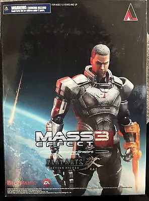 Square-Enix Mass Effect 3: Play Arts Kai Commander Shepard Action Figure • $29.99