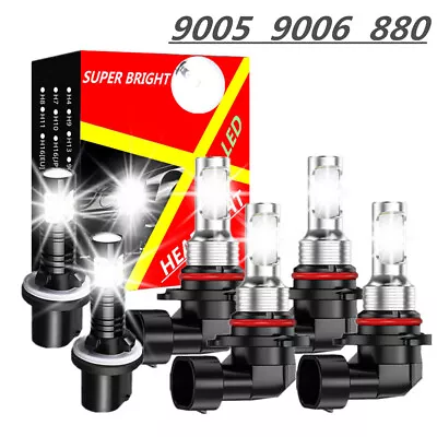 For Dodge Stealth 1994 Combo LED Headlight High Low + Fog Light Bulbs Kit • $46.99