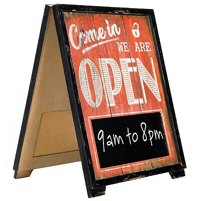 A-Frame Open/Closed Sign 17x13 Inches • $42.95