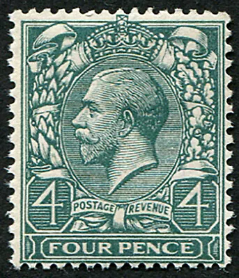 4d SG 379(4) 'SLATE-GREEN' MINT Good M/M. (Ideal Ref Copy As Certified Spec... • £18