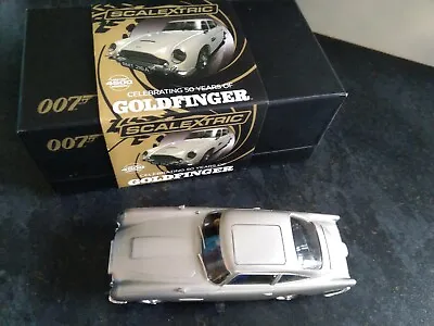 Scalextric C3664A James Bond 007 50 Yrs Of Goldfinger Aston Martin DB5 1:32 Rare • £139.99