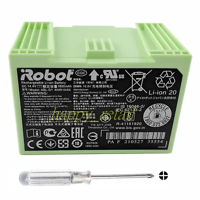 Genuine OEM ABL-D1 Battery For IRobot Roomba E5 E6 I3 I4 I5 I6 I7+ I8 J5+ J6 J7+ • $35.88