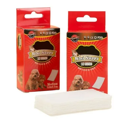 Female Pet Dog Cat Disposable Pant Menstrual Pad Clean Sanitary Nappy Diaper • $10.99
