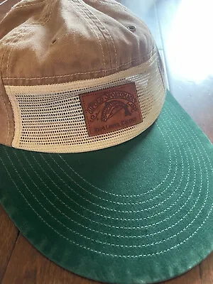 Polo Ralph Lauren Sportsman Long Bill Hat Mesh 1992 Rugby RRL Country Stadium 93 • $89.99