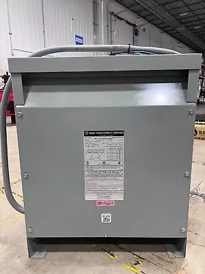 Mgm 30kva Ventilated Transformer 240v Pri X 208y/120v Sec 3 Phase Ht30c3b2-d16 • $1167