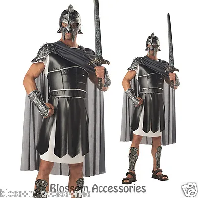 C128 Men Centurion Gladiator Halloween Fancy Dress Adult Costume • $54.76