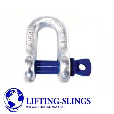 Economy Screw Pin Alloy Dee Lifting Shackles 0.33ton To 25ton - 4x4 Recovery • £3.62