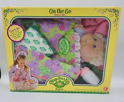 Cabbage Patch Kids Babies On The Go Travel Set NOS 2005 NRFB • $22.95