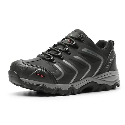 Mens Hiking Shoes Low Top Waterproof Trekking Trails Outdoor Climbing Shoes WIDE • $42.98