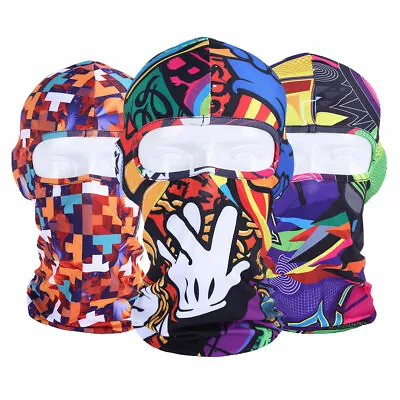 Outdoor Sports Balaclava Full Face Mask Windproof Sunscreen Face Protection Hood • $8.79