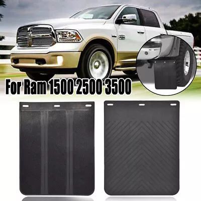 For Dodge Ram 1500 2500 3500 1995-2020 Rubber Splash Guards Mud Flaps Front Rear • $31.99