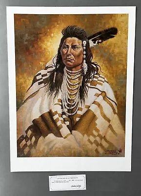 Michael Gentry Artwork “Chief Joseph” Western Art Print #161/900 • $700