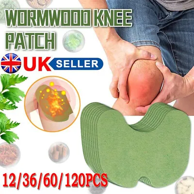 £4.99 • Buy 120PCS Wormwood Hot Moxibustion Patches Neck/Knee/Waist Pain Relief Plaster Pads