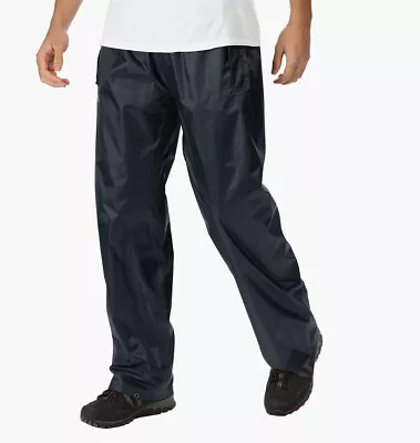 £11.99 • Buy Regatta Womens Mens Stormbreak Waterproof Over Trousers Cycling Trekking Navy 