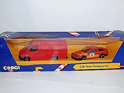 Corgi Toys 1/43rd Datapost Set Ford Transit & Toyota Corolla Royal Mail BTCC • £12