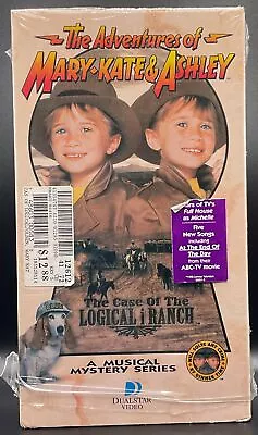 Mary-Kate & Ashley The Case Of The Logical I Ranch VHS 1994 **Buy 2 Get 1 Free** • $2.99