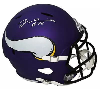 Za'darius Smith Signed Minnesota Vikings Full Size Speed Helmet Beckett • $149