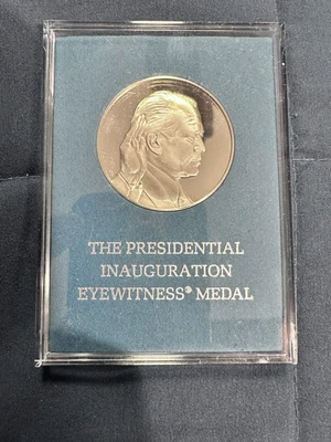 $0.99 • Buy Gerald Ford Presidential Inauguration Eyewitness Proof Sterling Silver Medal