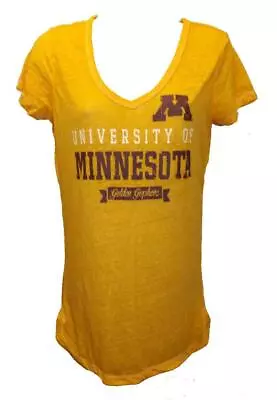 New Minnesota Golden Gophers Womens Size S-M-L-XL Yellow Shirt $32 • $8.85