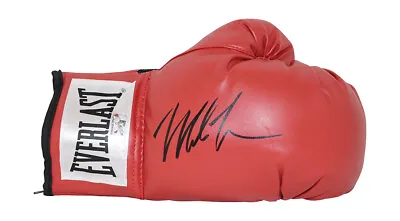 Mike Tyson Autographed/Signed Everlast Red Right Boxing Glove 31077 • $139.99