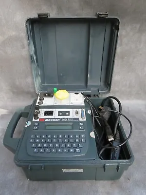 £85 • Buy A Working Megger Pat4 Dv/3 Portable Appliance Tester With Manual