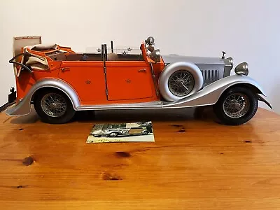 Pocher 1/8 Scale Rolls Royce Torpedo Cabriolet 1934 Phantom II Model FULLY BUILT • £495