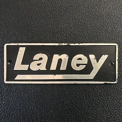 Vintage 1970 Laney Supergroup Head / Cabinet 4x12 Logo • £250