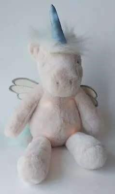 Pottery Barn Kids Light Up Stuffed Unicorn Plush Pink Soft Baby  Magical  Sound • $31.49