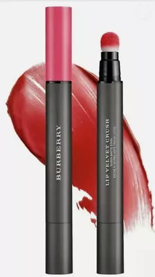 $16.99 • Buy SALE☆ Burberry Lip Velvet Crush Sheer-Matte Stain Light Crimson No.49 New In Box