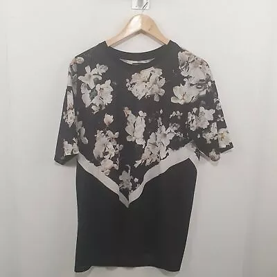 Zara Man Floral Black TShirt Sz Xl • $6.30