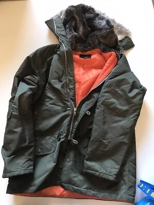 Glanz Shiny Mens 1970s 80s NYLON  Snorkel Parker Coat Size L Vtg Retro • £58