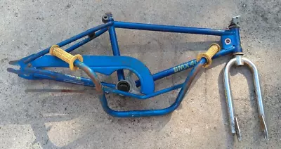 Vintage 80's Old School BMX True Value Pro Thunder Huffy Built Frame Set • $149.99