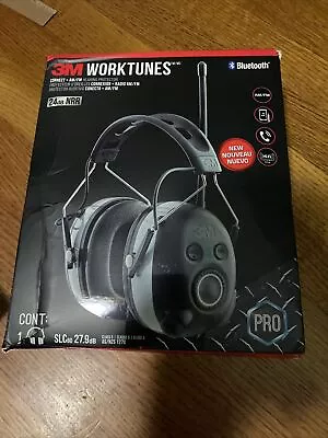 3M Worktunes Wireless Hearing Protector With Bluetooth And AM/FM Radio Open Box • $40