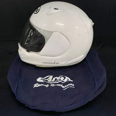 Arai PROFILE White Full Face Helmet Size:L 59-60 Japan - As Is - HSHM • $70