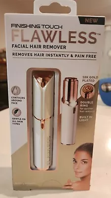 Finishing Touch Flawless 18K Gold Plated Facial Hair Remover BRAND NEW SEALED  • $24.99