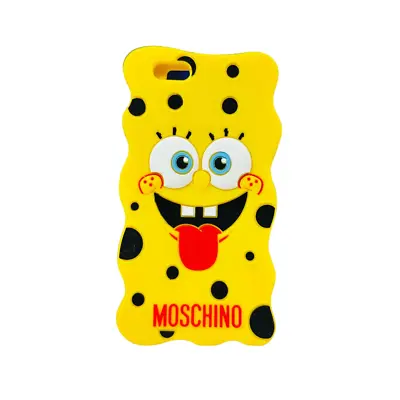 Moschino Yellow Rubber Moschino IPhone 6 Case Sponge Bob • $85