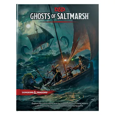 $59.50 • Buy D&D Ghost Of Saltmarsh 5th Edition Hard Cover Book