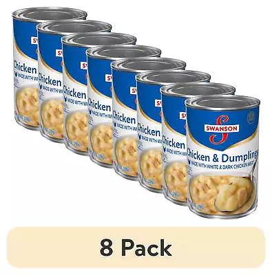 Swanson Canned Chicken And Dumplings With White Dark Chicken Meat 10.5 Oz Can • $18.99