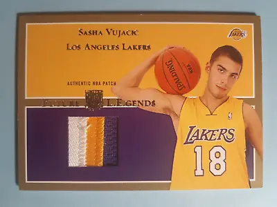 Sasha Vujacic Limited Edition /25 Skybox 2004-05 Future Legends 3 Color NM-M • $540.49