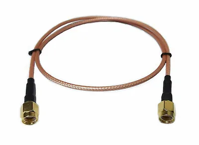 £4.05 • Buy SMA RP MALE To SMA RP MALE PIGTAIL / FLY LEAD EXTENSION CABLE RG316