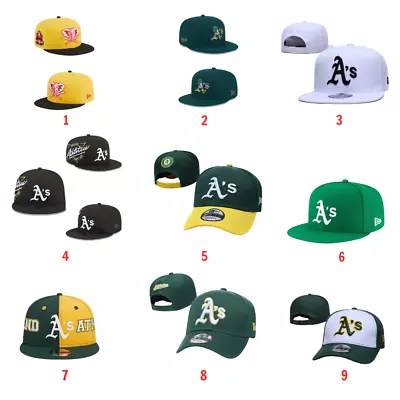 Oakland Athletics Baseball 9FIFTY Snapback Adjustable Cap Hat • $10.99