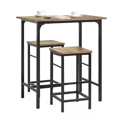 £72.95 • Buy SoBuy Kitchen Patio Outdoor Bar Set Dining Furniture Table & Stools,OGT10-HG,UK