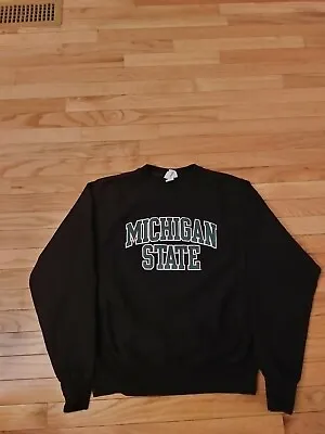 Michigan State Spartans NCAA Vintage Champion Reverse Weave Sweatshirt Men's S • $34.99