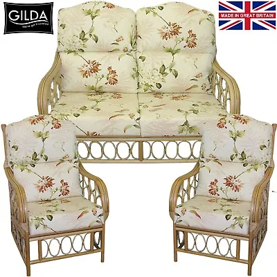 GILDA Replacement Cushion HUMP TOP Cane Rattan Wicker Conservatory Furniture • £91.07