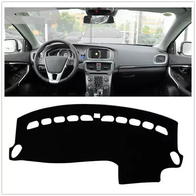 For Volvo V40 2013-2015 2014 LHD Center Dashboard Mat Cover Pad Black 1PC • $22.63